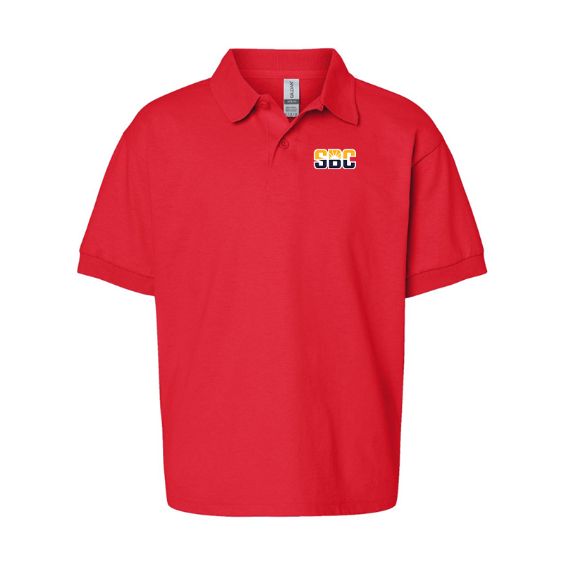 Youth Sun Belt Conference  Gildan Dry Blend Jersey Polo